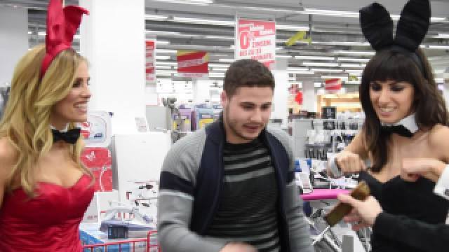 Treffen Sie unsere Playboy-Hasen zu Ostern im Media Markt!