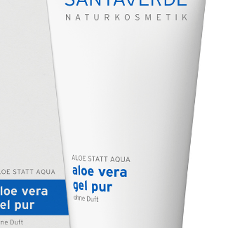 „Aloe Vera Gel Pur“ von Santaverde Naturkosmetik